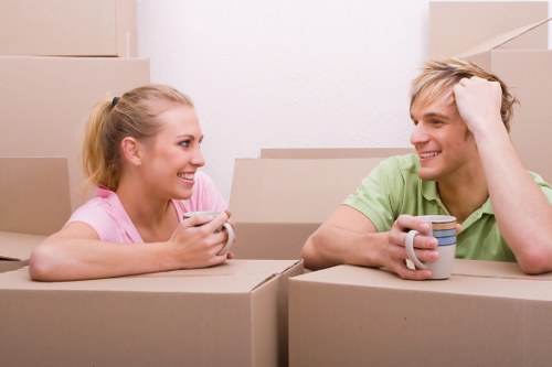 Storage quote discussion for a compact flat clear-out