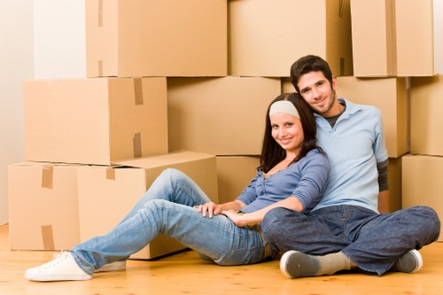Organised moving day setup for house removals in Lissongrove