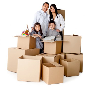 Home renovation items stored temporarily in Lissongrove storage unit